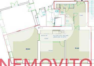 Pronájem bytu 101  m² 3kk